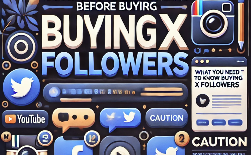 What You Need to Know Before Buying X Followers